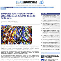 El mercado transaccional de Amrica Latina moviliza un 17% ms de capital hasta mayo